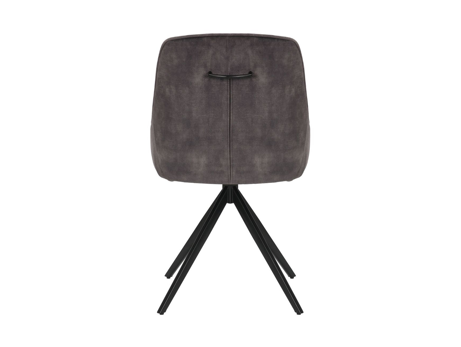 Sofia Velvet Swivel Dining Chairs - Charcoal