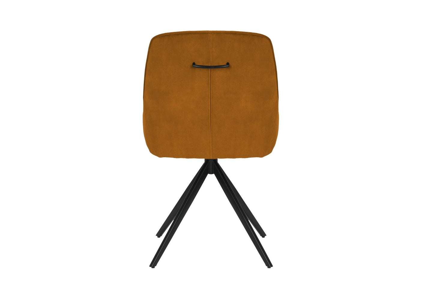 Sofia Velvet Swivel Dining Chairs - Mustard