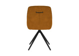 Sofia Velvet Swivel Dining Chairs - Mustard