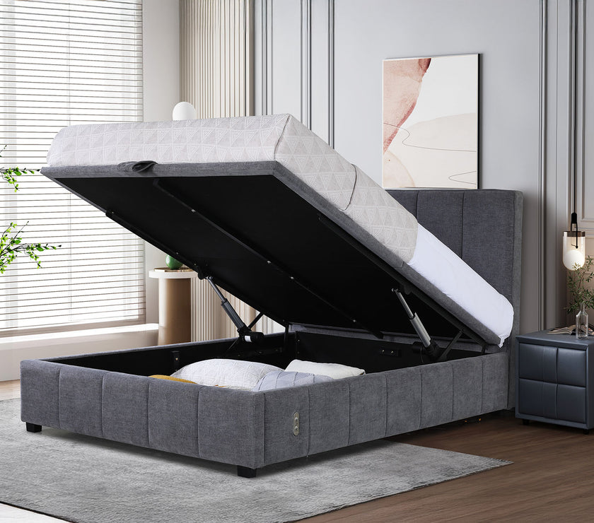 Soho Electric End Opening Ottoman Storage Bed