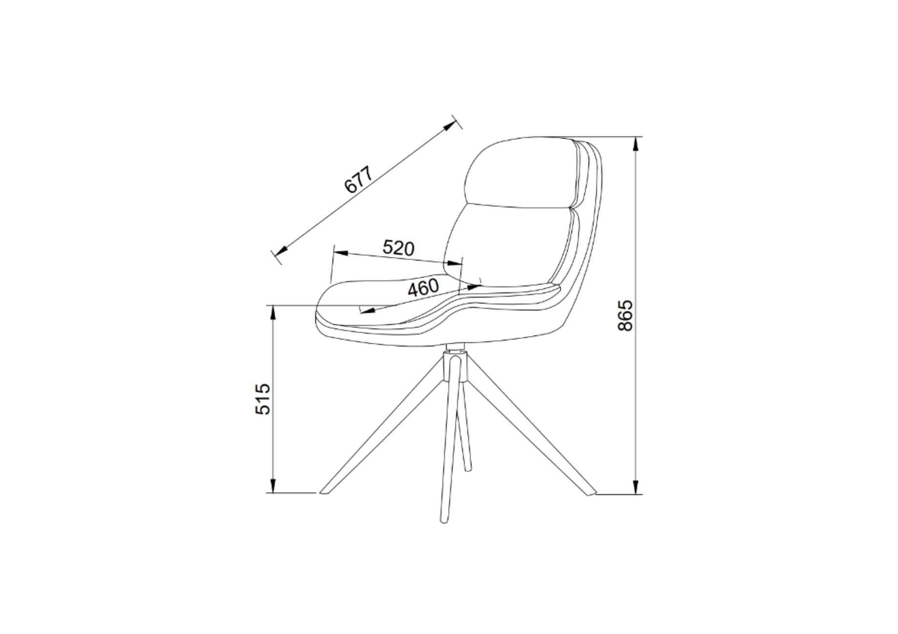 Solar Dining Chairs (Sold in Pairs)