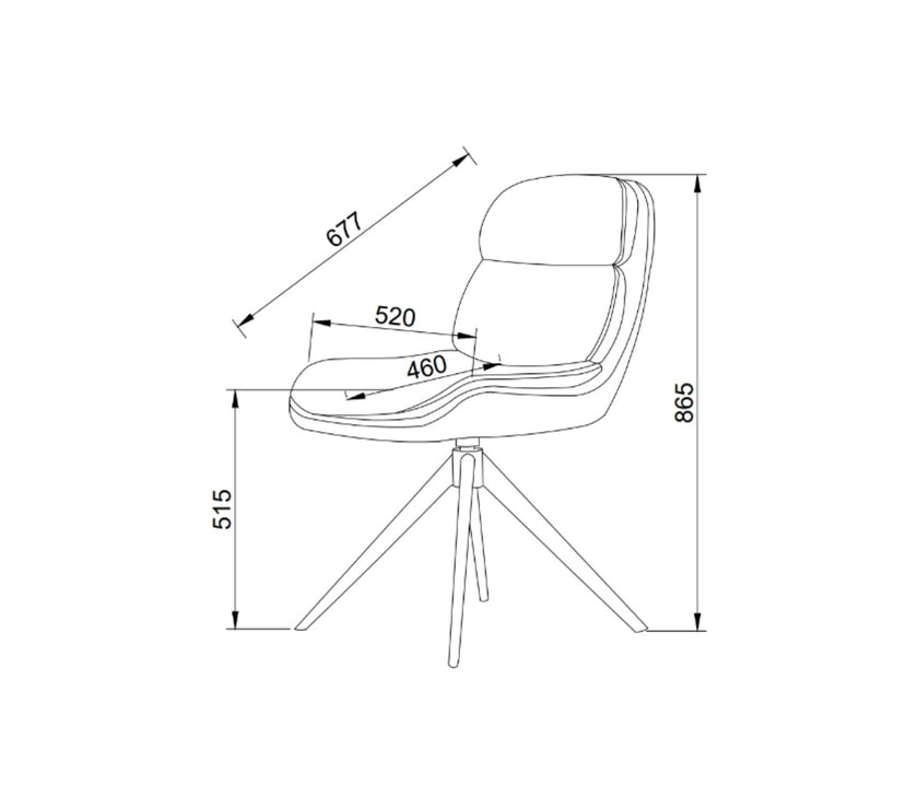 Solar Dining Chairs (Sold in Pairs)