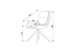 Solar Dining Chairs (Sold in Pairs)