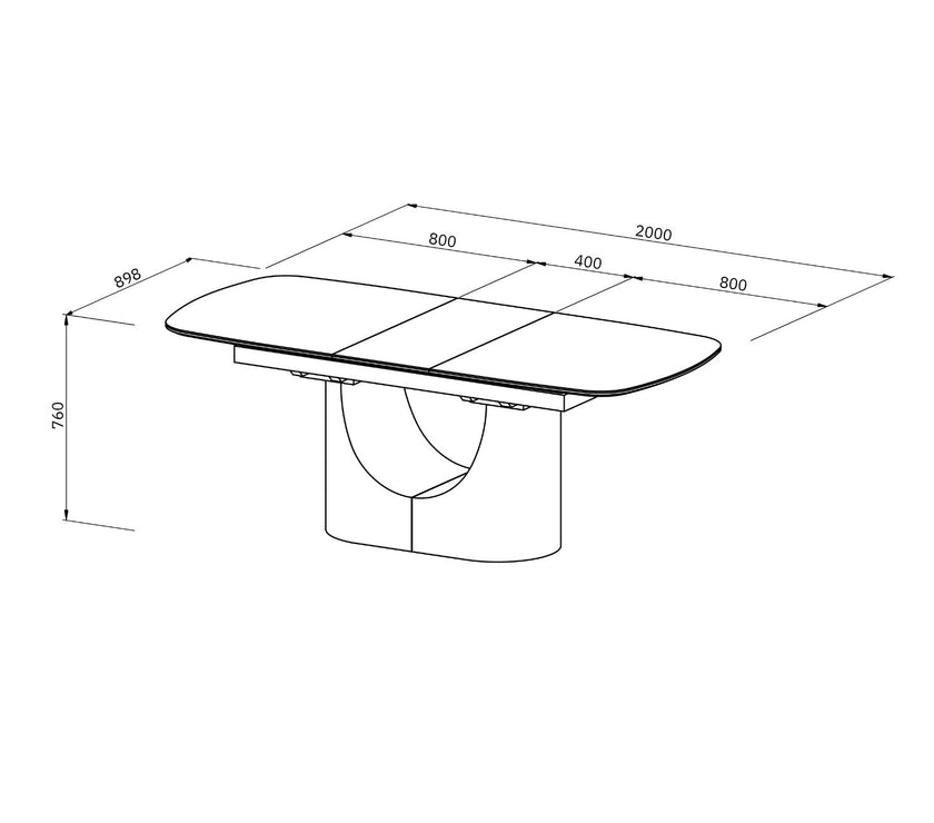 Solar Table with 6 Chairs