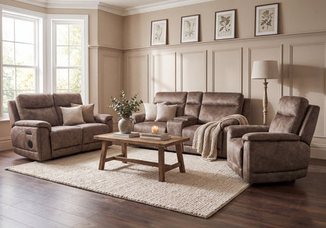Soniq 2 Seater Power Recliner/Headrest Sofa