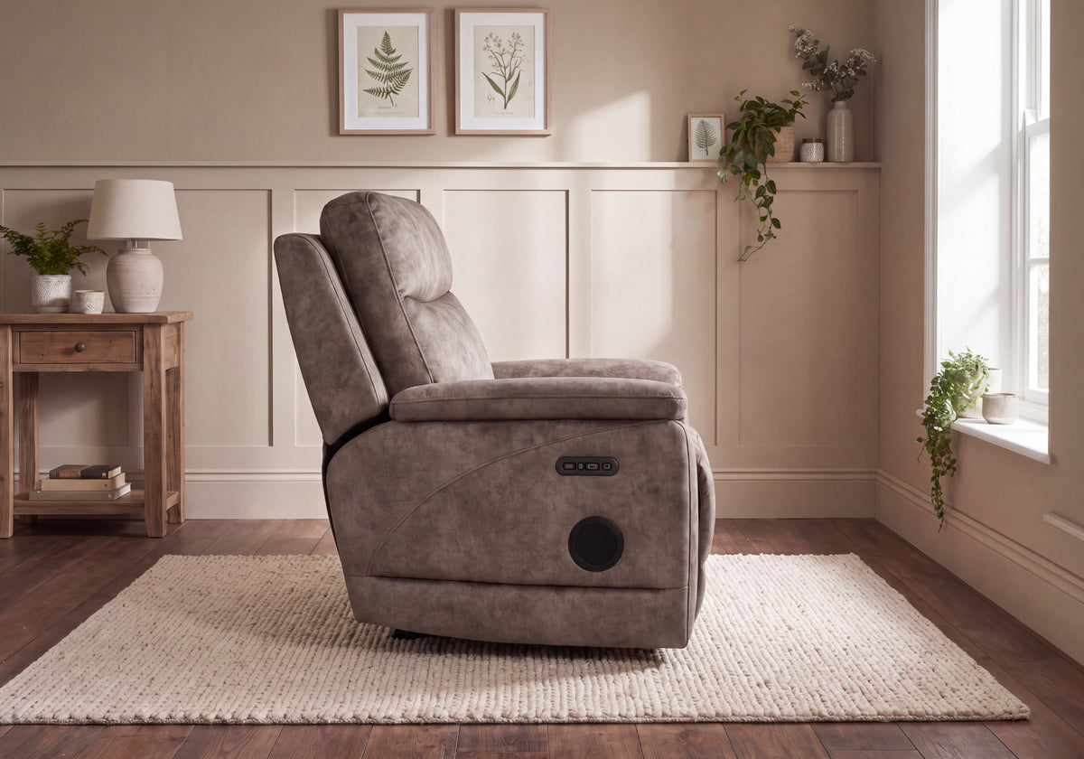 Soniq Power Recliner/Headrest Armchair