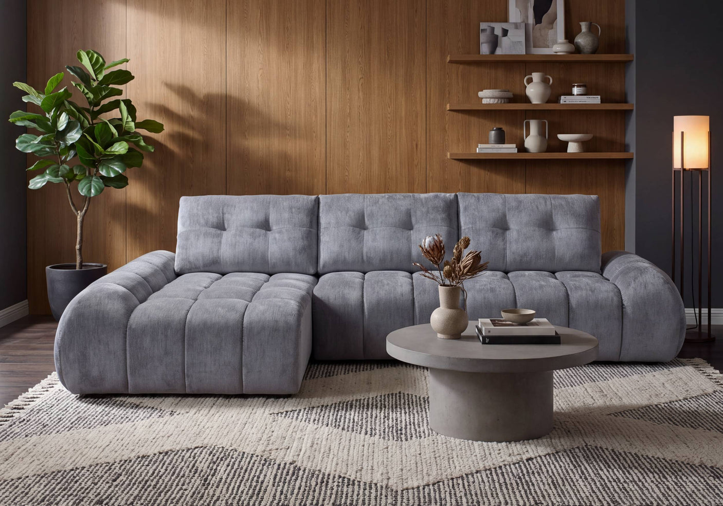 Stella Chaise Sofa Left