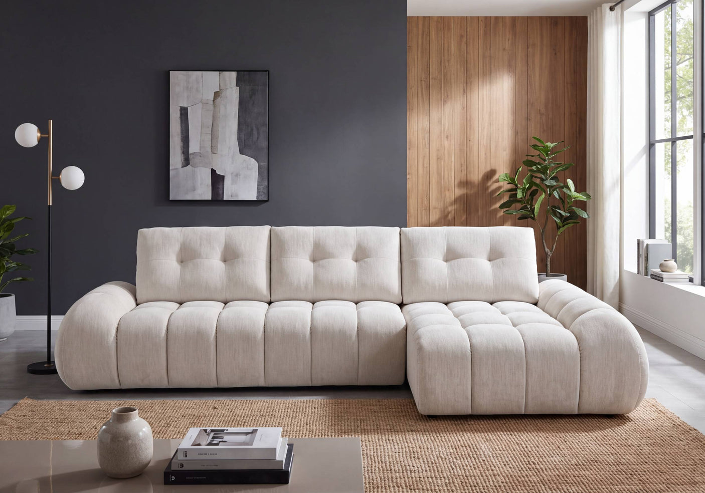 Stella Chaise Sofa Right