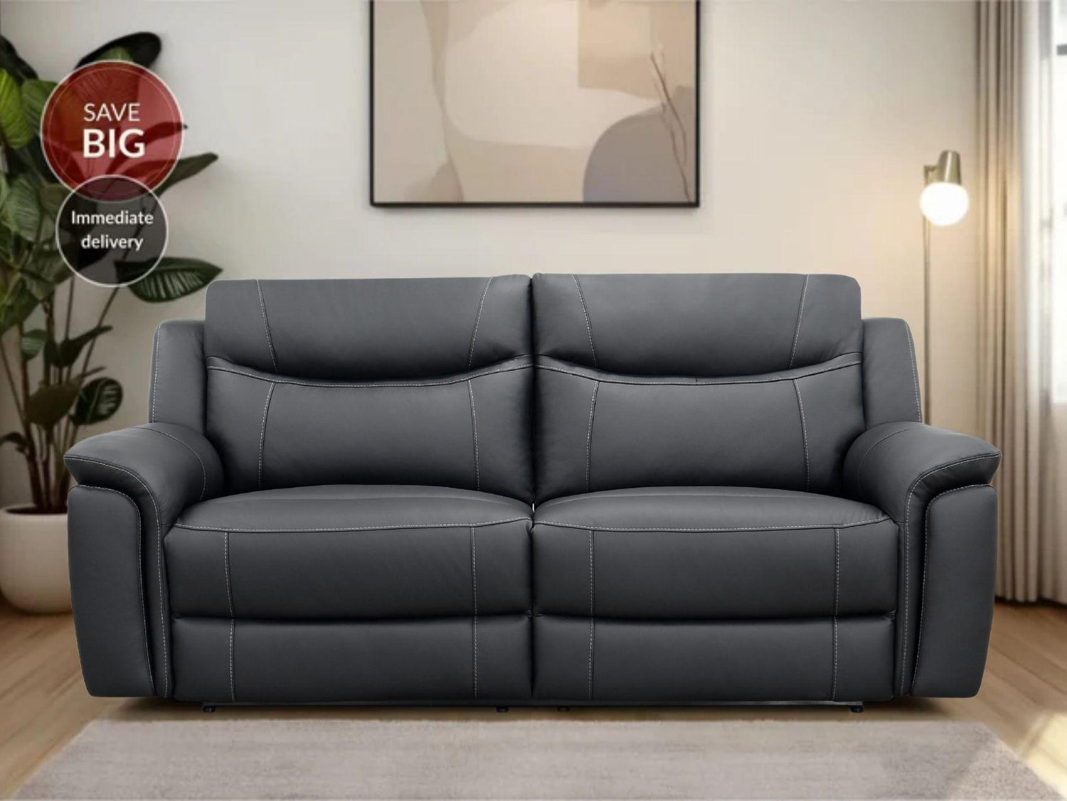 Sydney 3 Seater Power Recliner Sofa