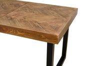 Close up view of the Belgrave Extendable Dining Table