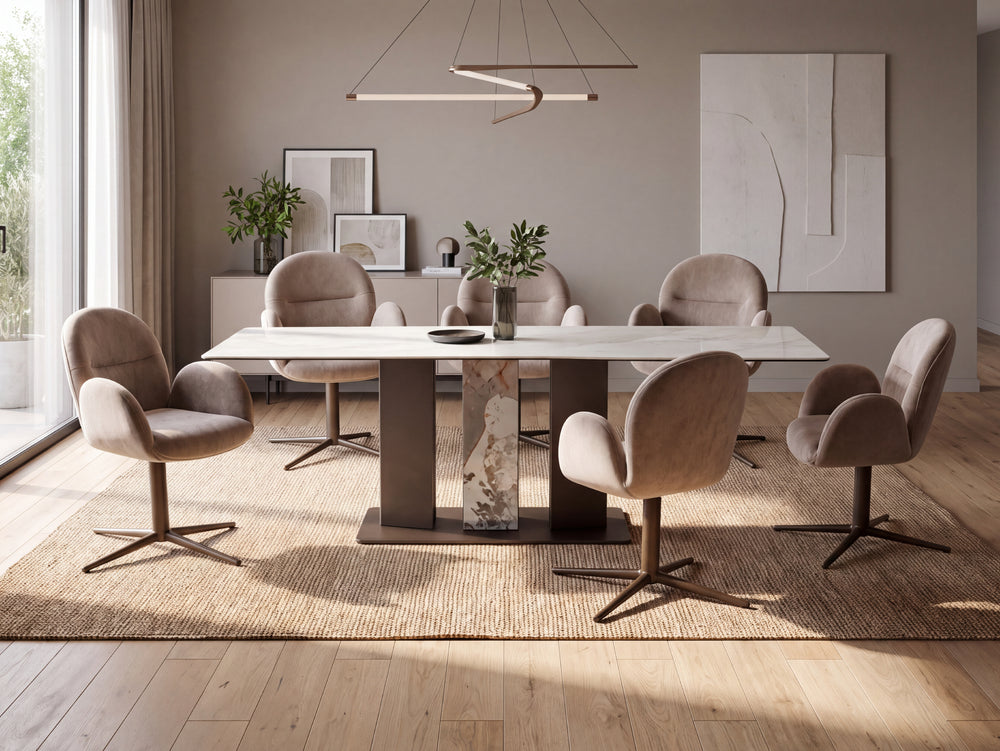 Tahoe Ceramic Dining Table