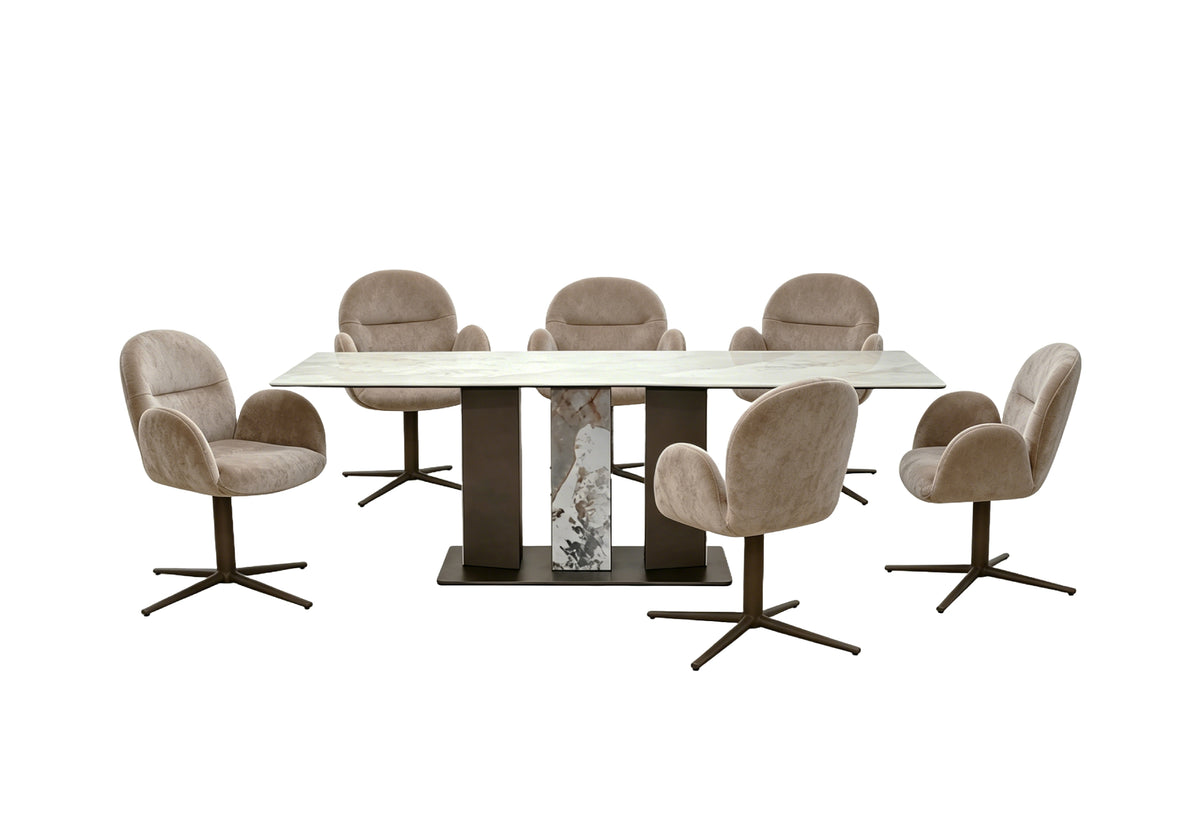 Tahoe Ceramic Dining Table