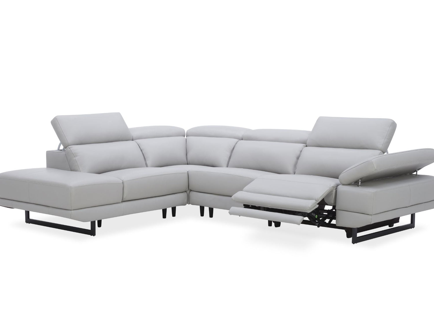 Tessa Corner Chaise Power Recliner with Power Headrest