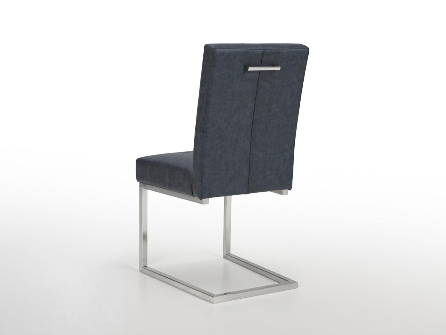 Toulouse Cantilever Faux Leather Dining Chairs