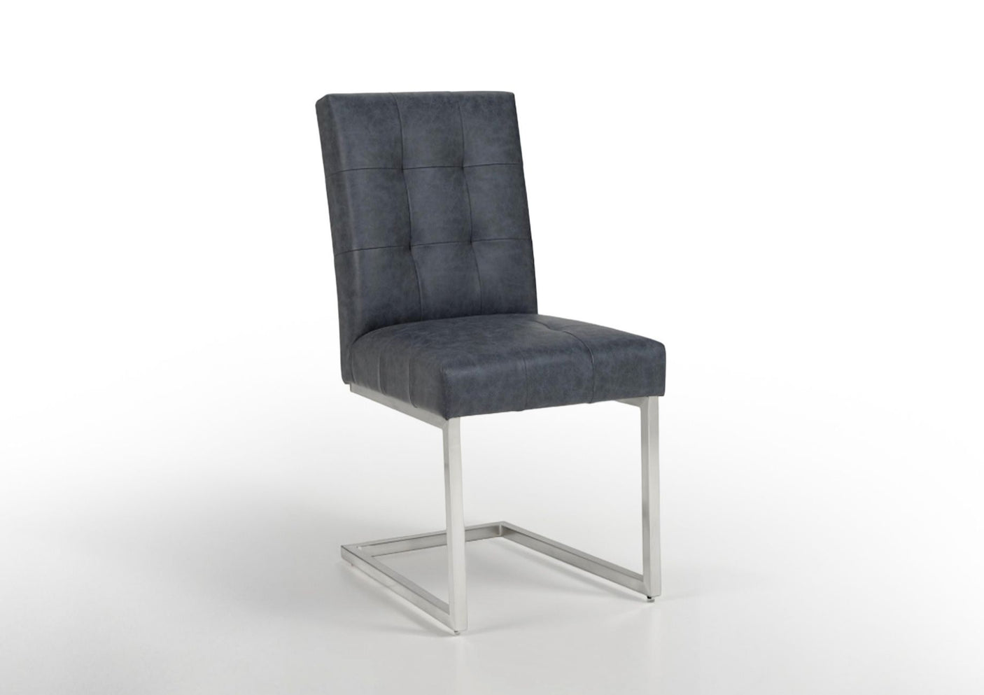 Toulouse Cantilever Faux Leather Dining Chairs