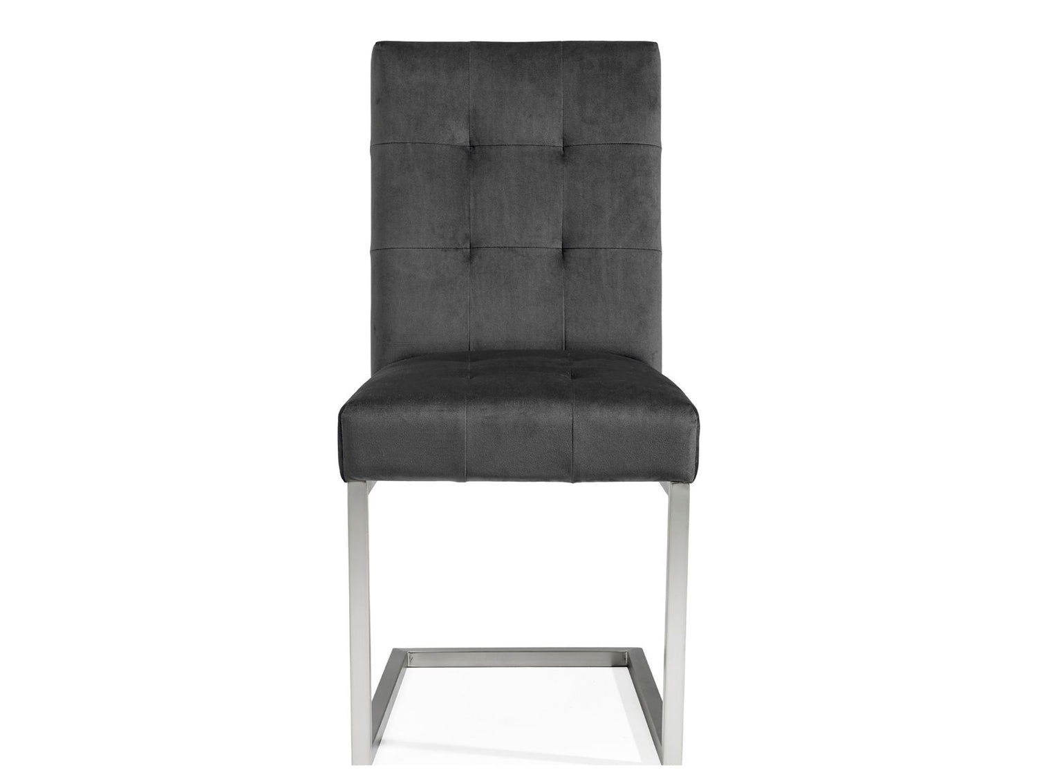 Toulouse Cantilever Velvet Dining Chairs (Sold in Pairs)