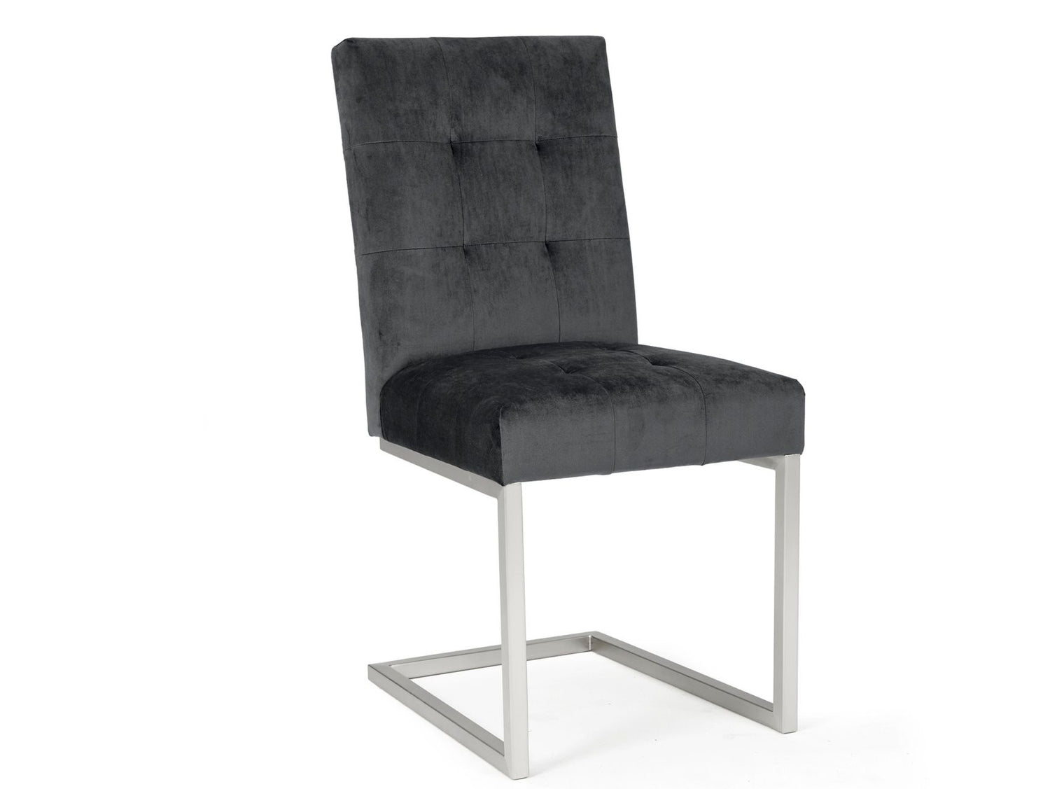 Toulouse Cantilever Velvet Dining Chairs (Sold in Pairs)