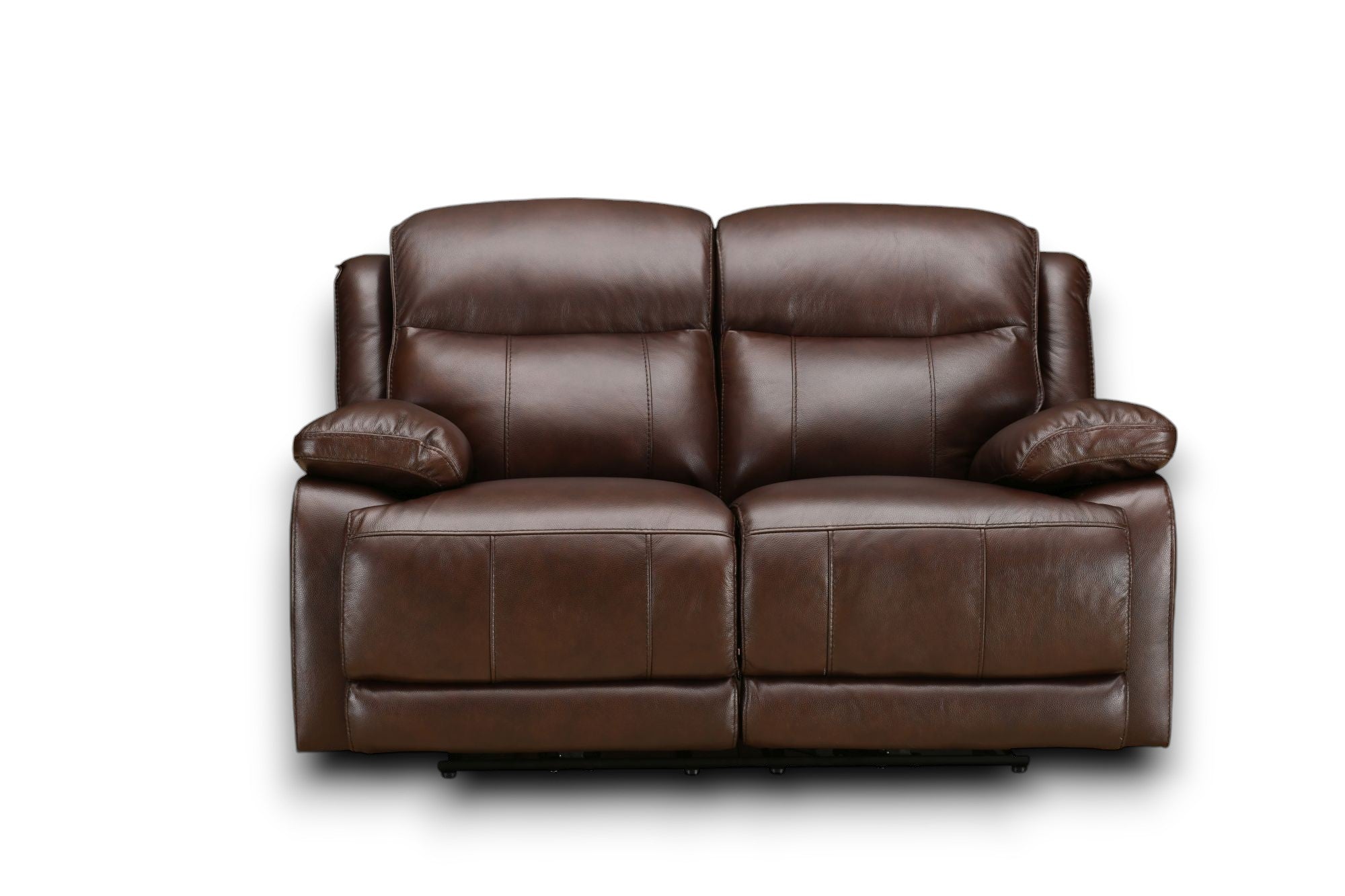 Montana 2 Seater Sofa with Power Recliner & Adjustable Headrest - Contemporary Comfort