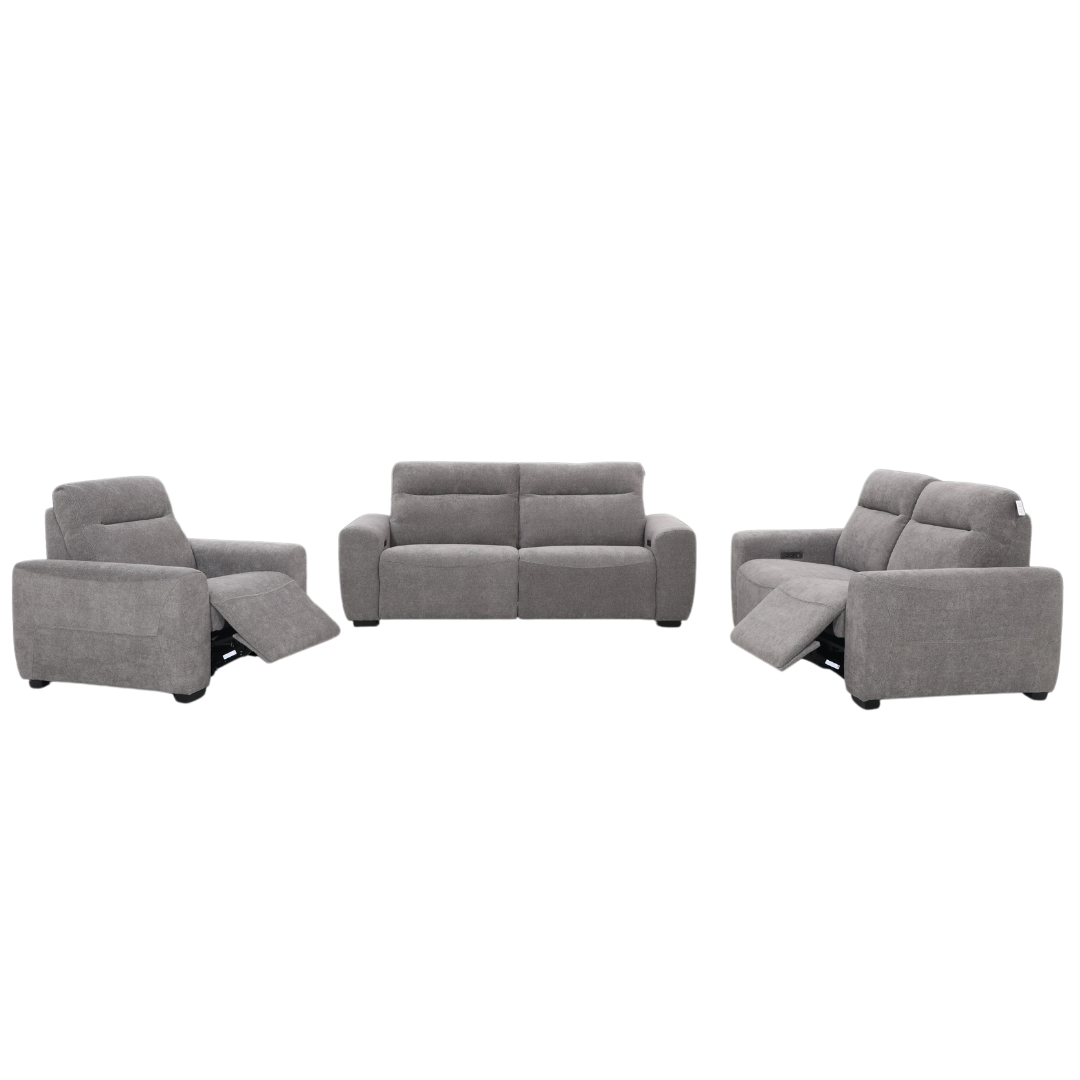 Image of the Florida Sofa Set in its reclined position