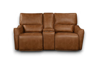 Front view of the Valencia 2 Seater Power Recliner Sofa