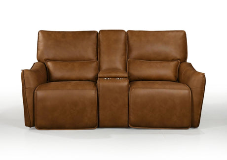 Valencia 2 Seater Power Recliner Sofa with Console