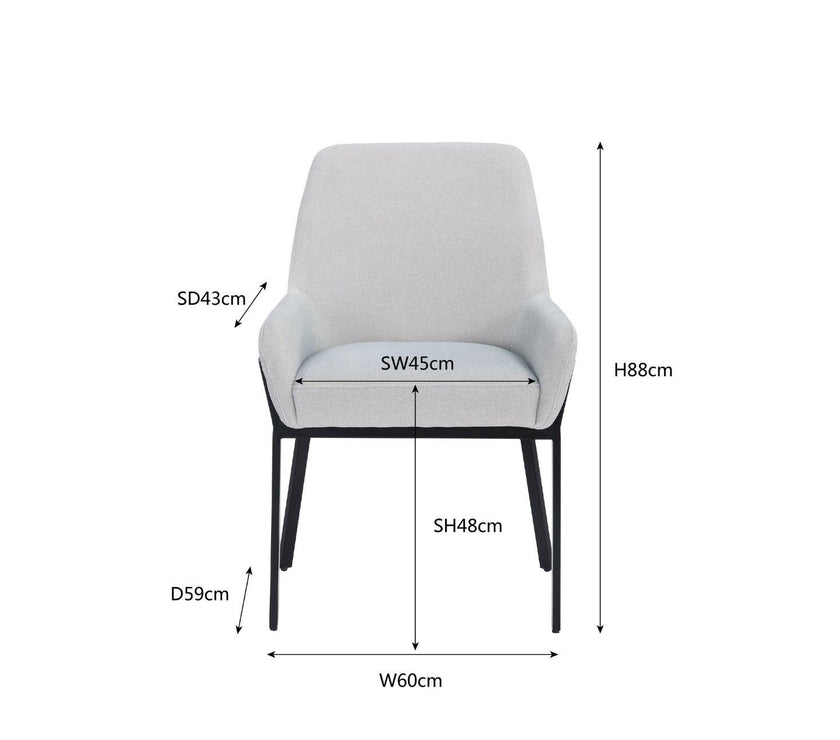 Vegas Dining Chairs (Sold in Pairs)