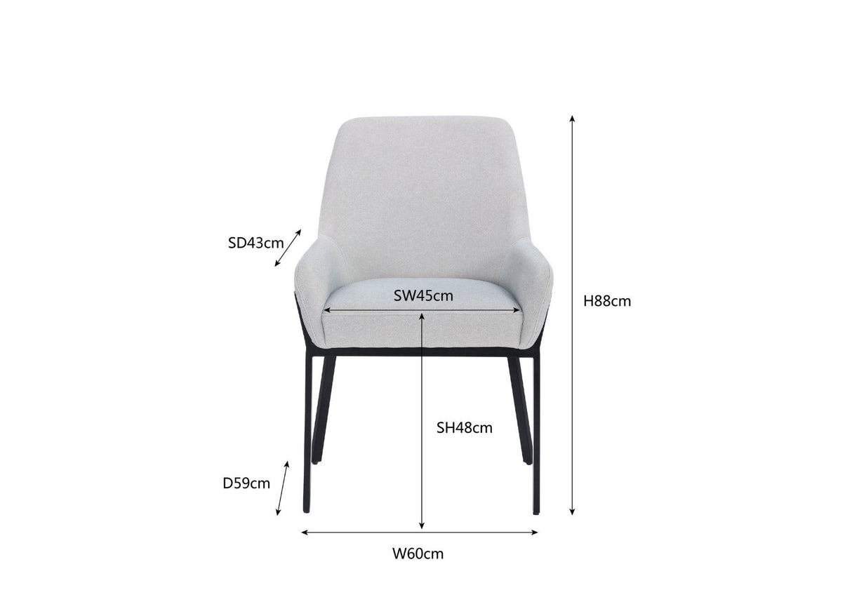 Vegas Dining Chairs (Sold in Pairs)
