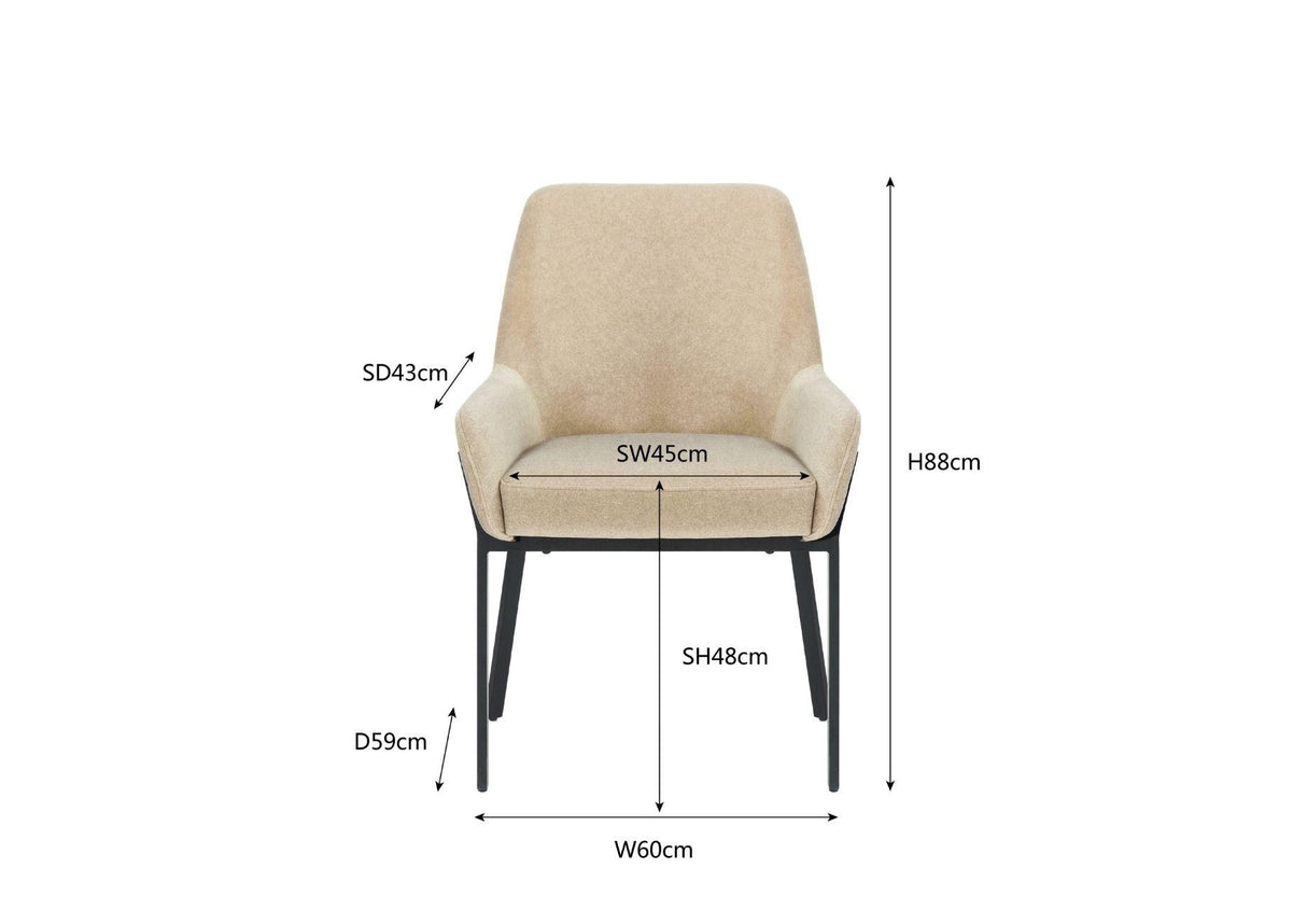 Vegas Dining Chairs (Sold in Pairs)