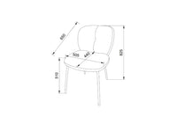 Vertigo Table with 6 Chairs
