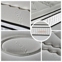 Close up images of the Onyx Pillow Mattress