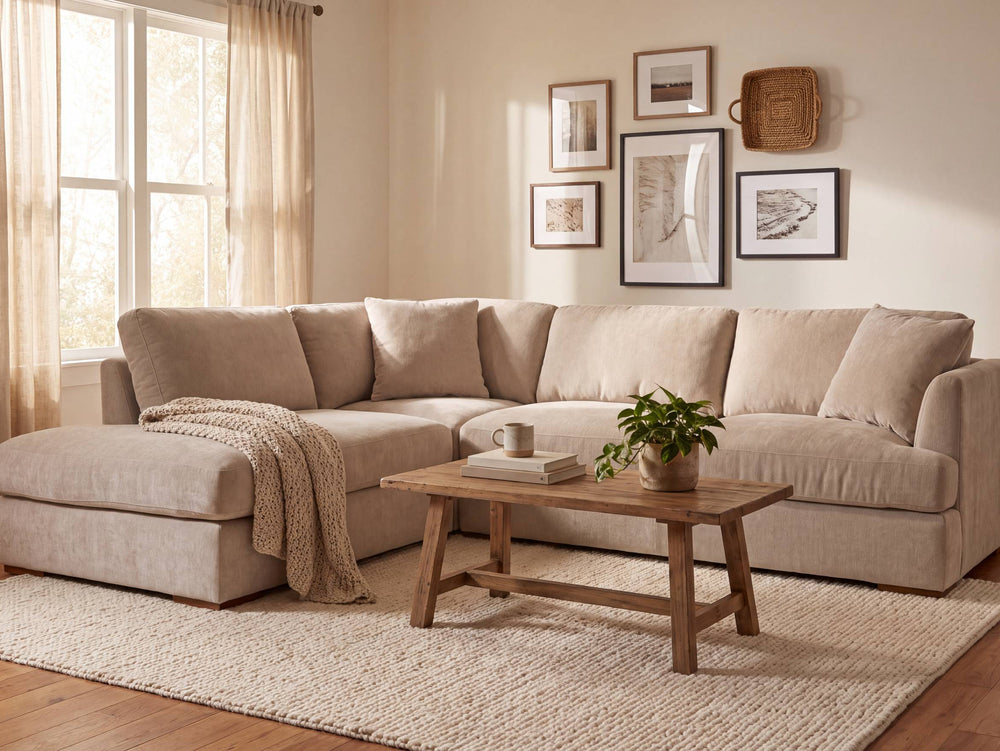 Vista Chaise Corner Sofa Left