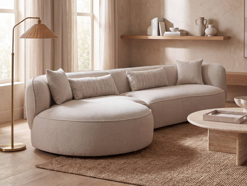 Vogue Chaise Sofa Left