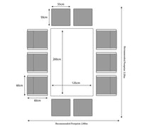 Wentworth Garden 10 Seater Cube Set