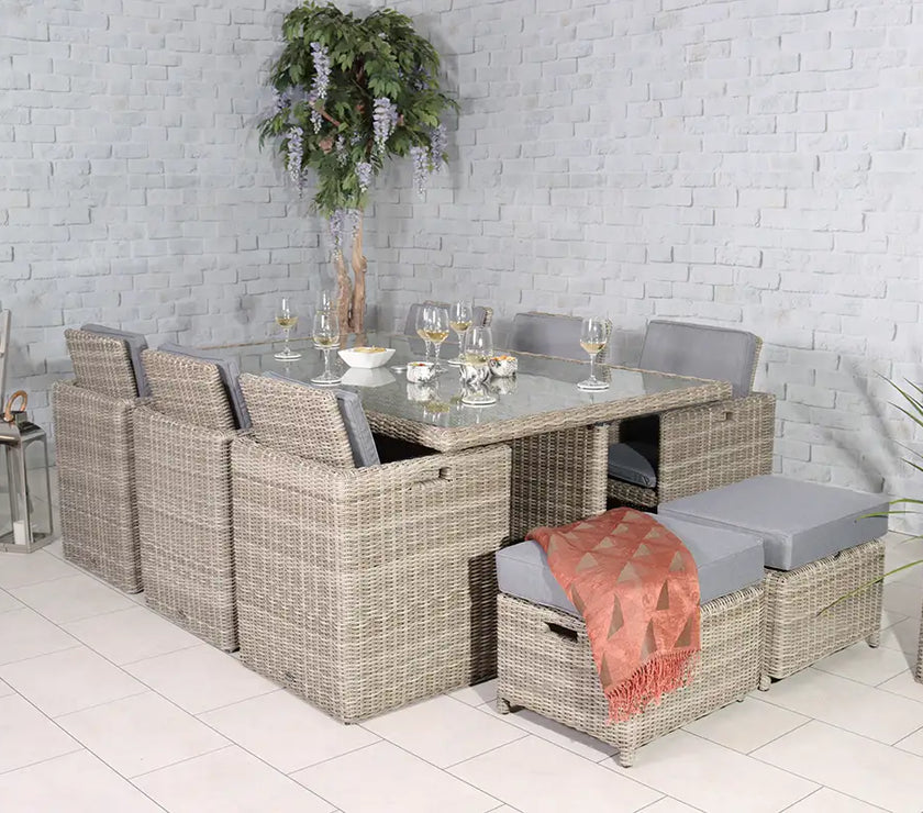 Wentworth Garden 10 Seater Cube Set