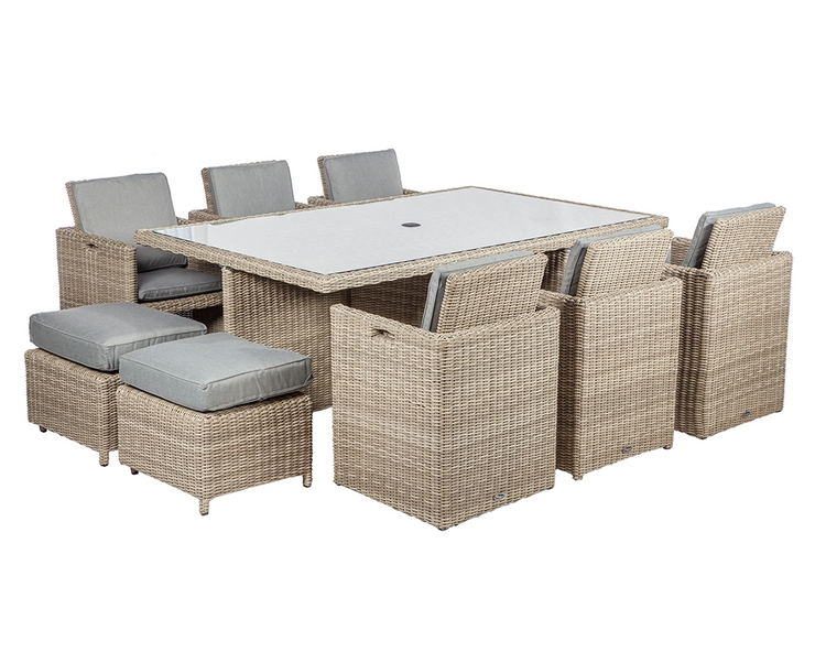 Wentworth Garden 10 Seater Cube Set