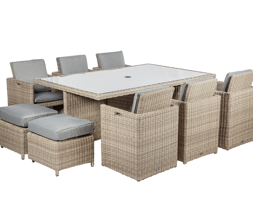 Wentworth Garden 10 Seater Cube Set