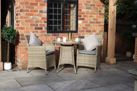 Wentworth Garden 2 Seater Round Carver Bistro Set