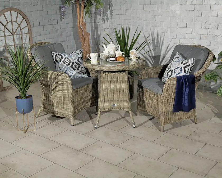 Wentworth Garden 2 Seater Round Imperial Bistro Set