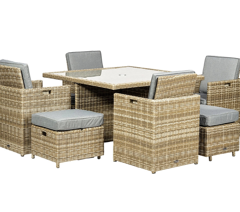 Wentworth Garden 8 Seater Cube Set