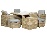 Wentworth Garden 8 Seater Cube Set