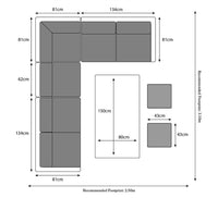 Wentworth Deluxe Garden Modular Corner Dining / Lounging Set