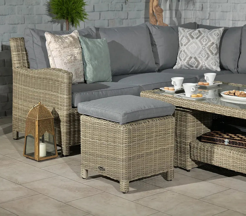 Wentworth Deluxe Garden Modular Corner Dining / Lounging Set