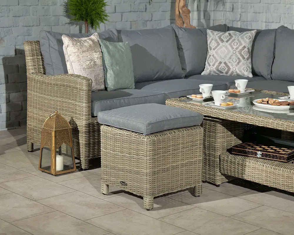 Wentworth Deluxe Garden Modular Corner Dining / Lounging Set