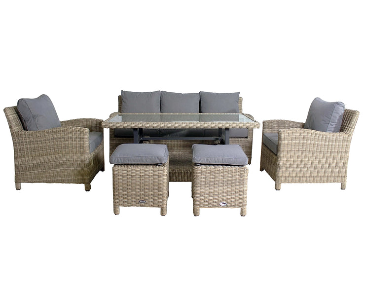 Wentworth Garden Sofa Dining Set