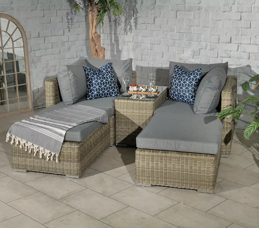 Wentworth Garden 4 Seat Multi Setting Relaxer Set