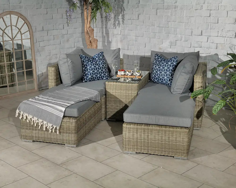 Wentworth Garden 4 Seat Multi Setting Relaxer Set