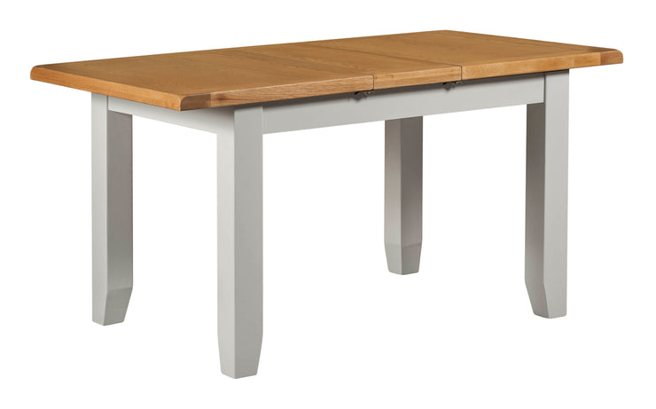 Front view of the wexford extendable dining table