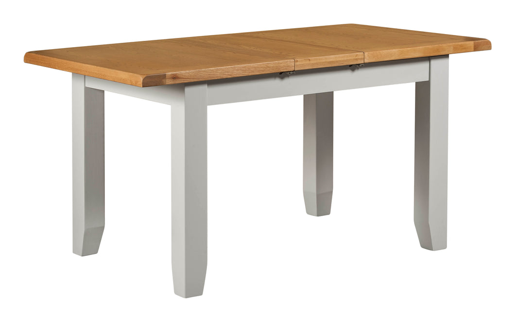 Front view of the wexford extendable dining table