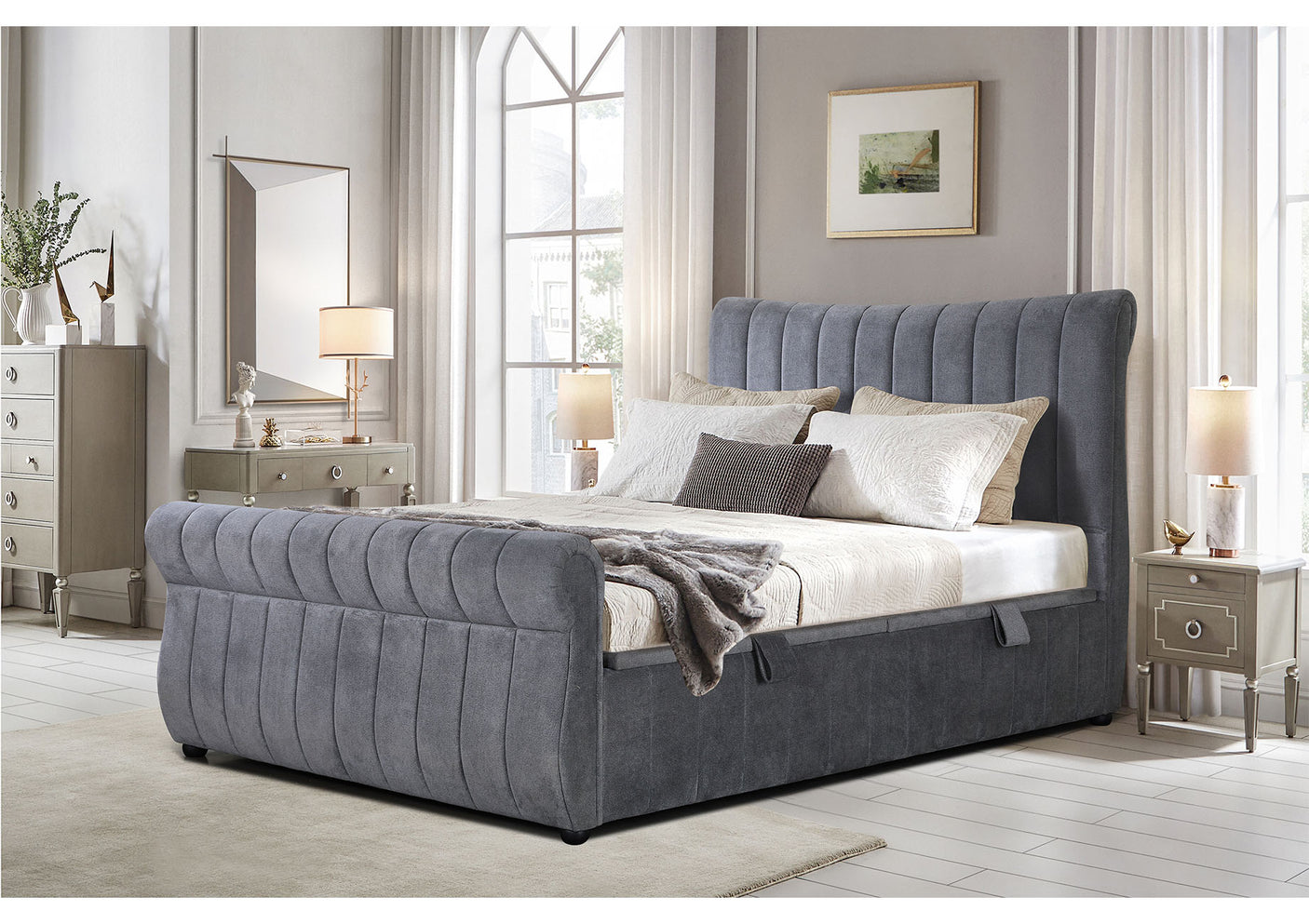 Westminster Side Opening Ottoman Storage Bed