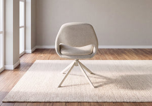 Whitney Ceramic Extending Dining Table and 4 Dining Chairs Set